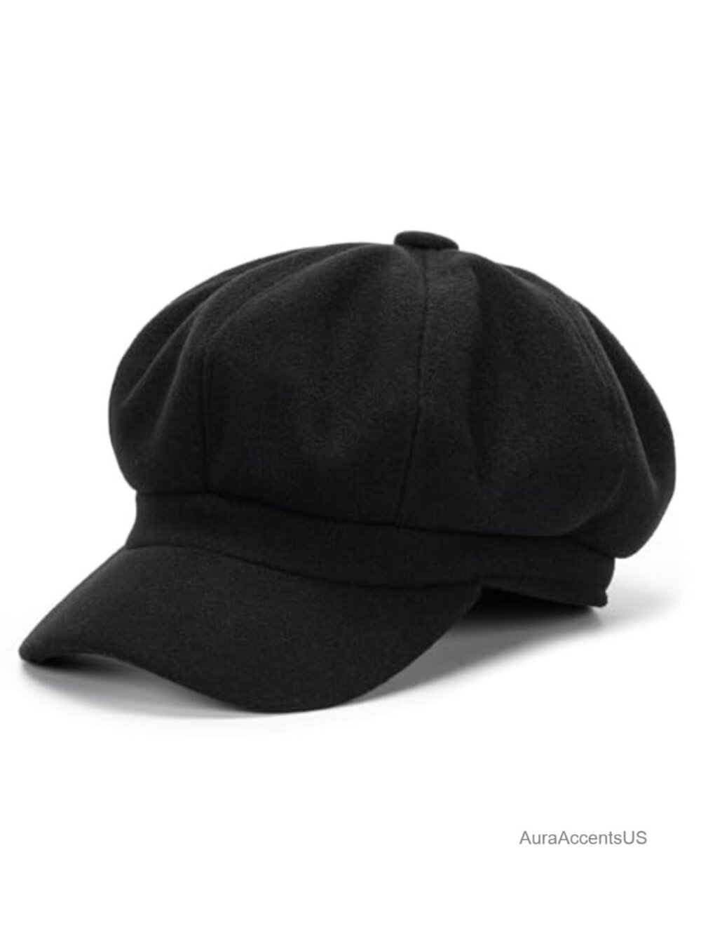 Women Wool-Blend 8-Panel Newsboy Cap Gatsby Ivy Hat Adjustable Vintage